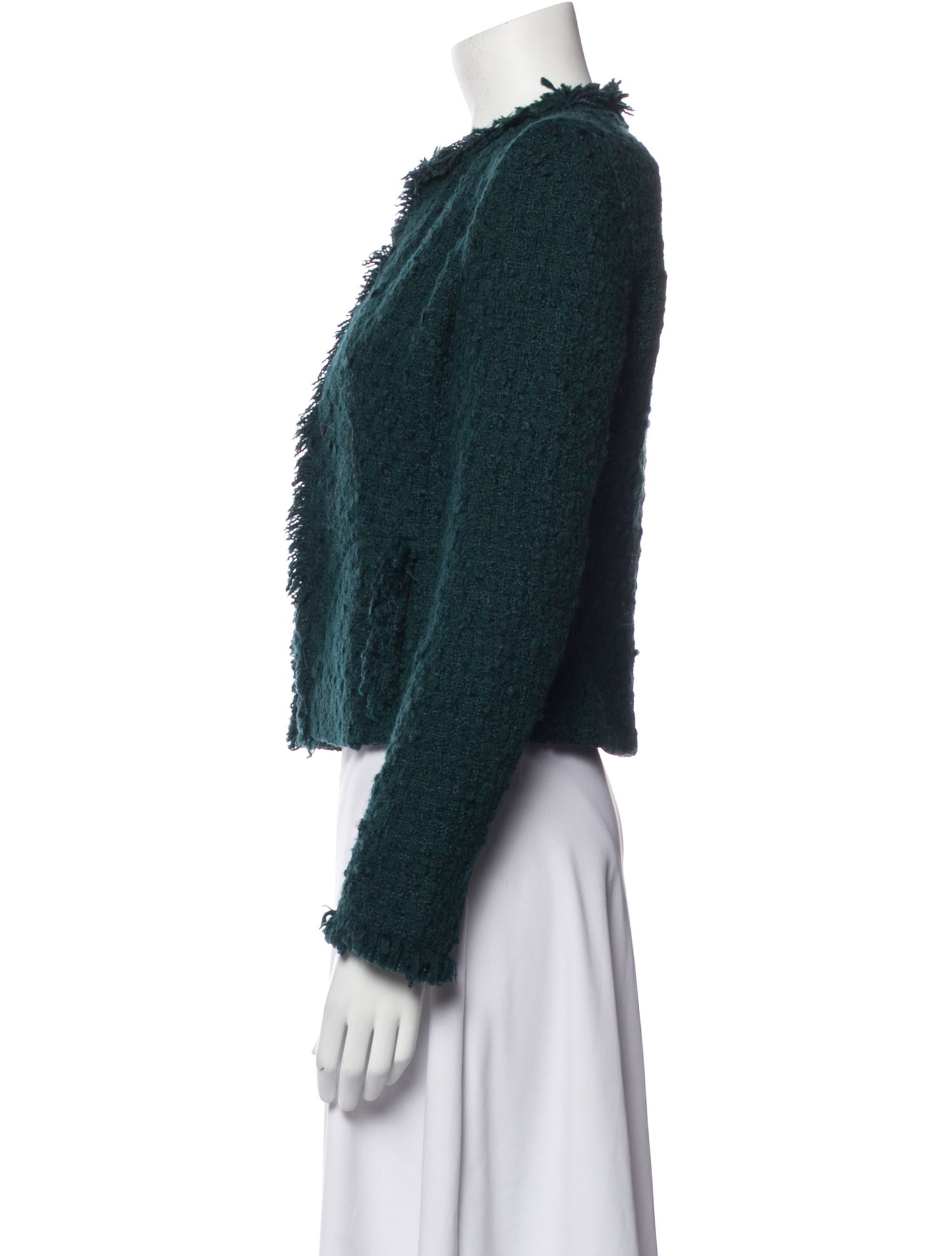 Akris Punto Tweed Pattern Evening Jacket