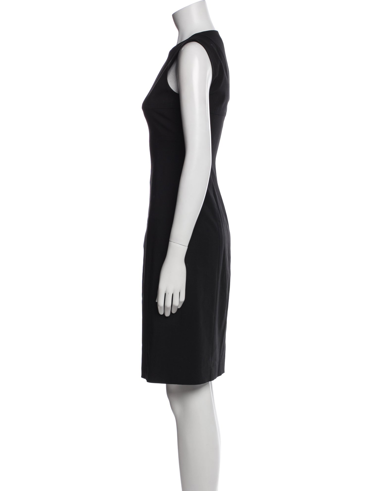 Akris Punto Wool Knee-Length Dress