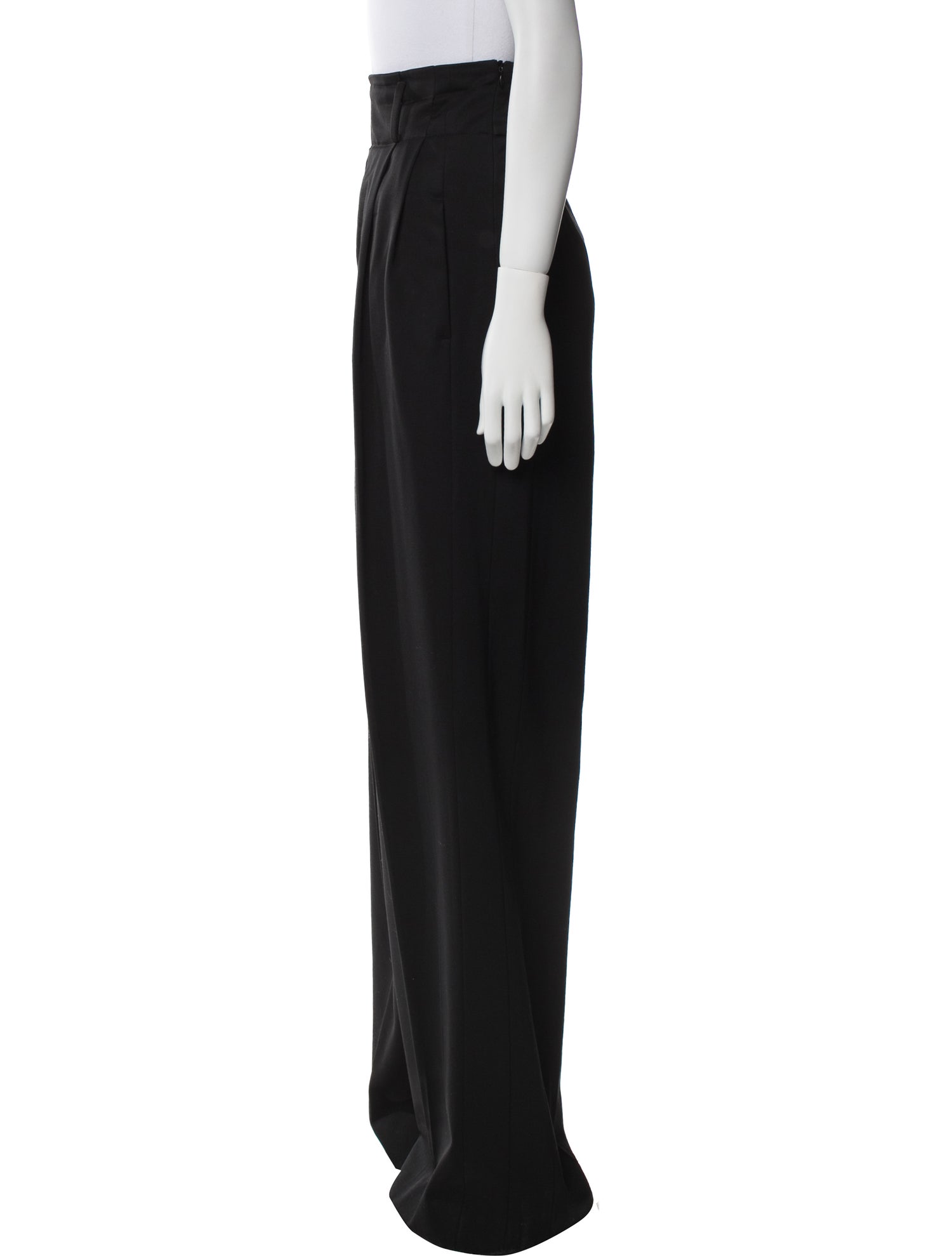 Akris Punto Virgin Wool Wide Leg Pants