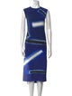 Akris Punto Silk Midi Length Dress