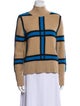 Akris Punto Virgin Wool Striped Sweater