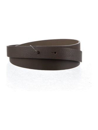 Akris Punto Skinny Leather Belt
