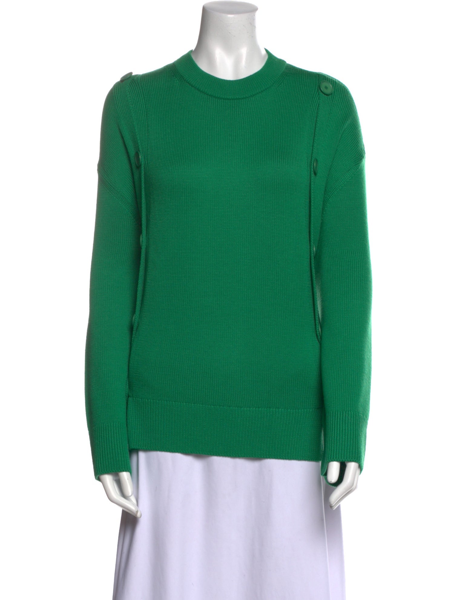 Akris Punto Virgin Wool Crew Neck Sweater w/ Tags