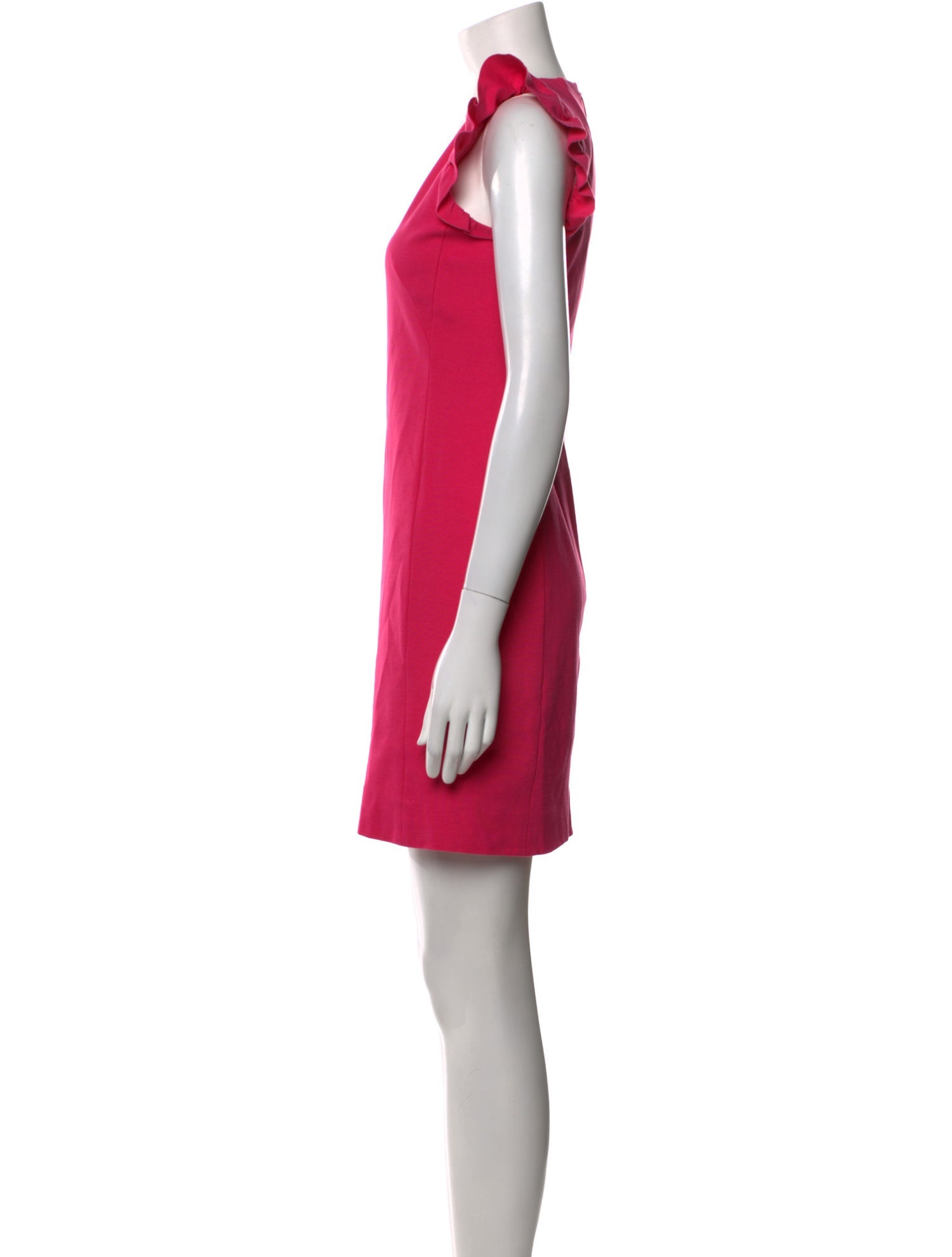 Akris Punto V-Neck Mini Dress