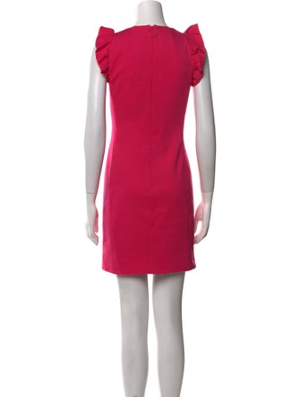 Akris Punto V-Neck Mini Dress