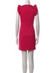 Akris Punto V-Neck Mini Dress