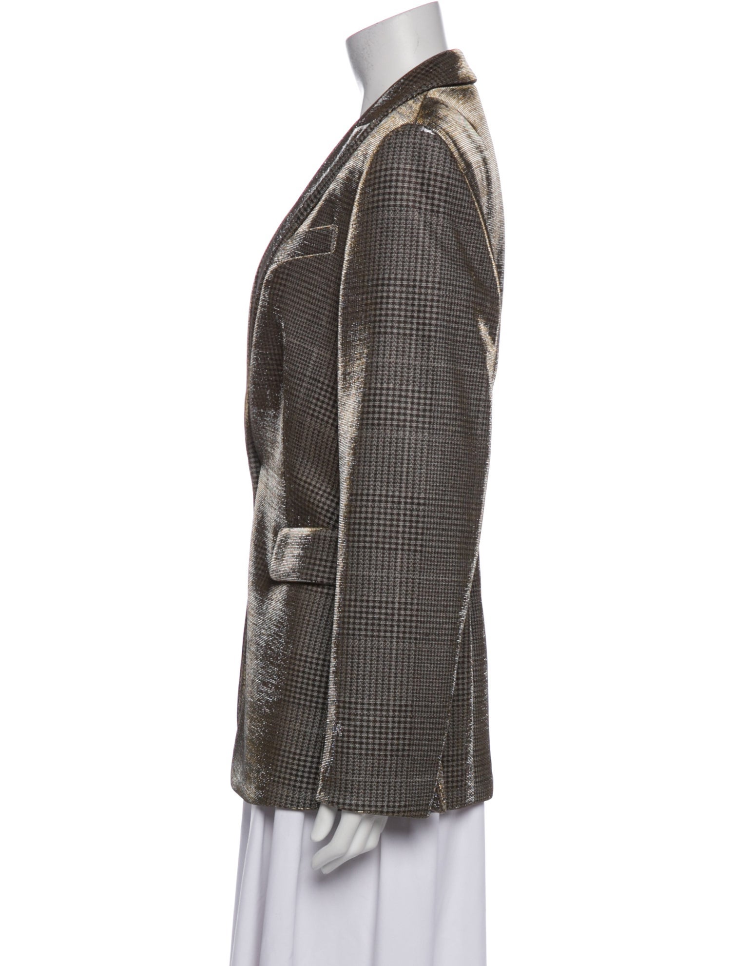 Akris Punto Plaid Print Blazer