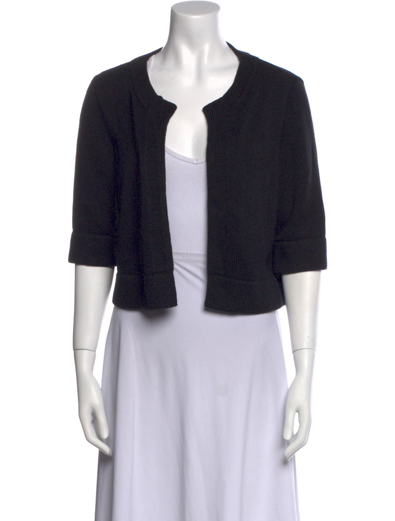 Akris Punto Wool Open Front Sweater