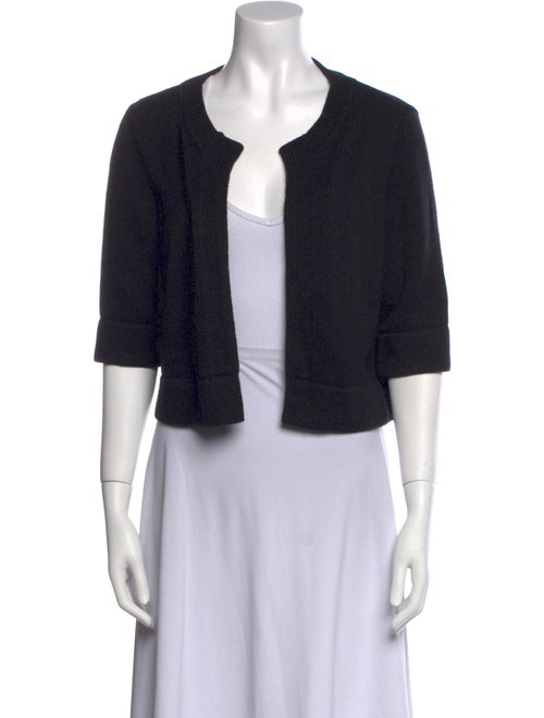 Akris Punto Wool Open Front Sweater