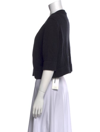 Akris Punto Wool Open Front Sweater