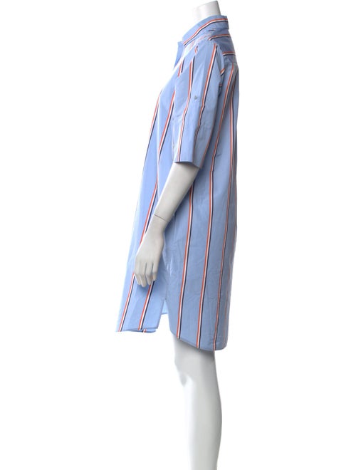 Akris Punto Striped Knee-Length Dress