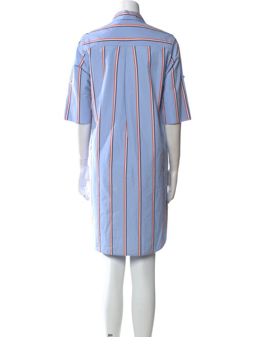 Akris Punto Striped Knee-Length Dress