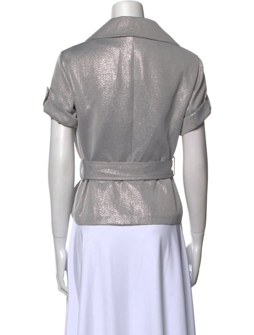 Akris Punto Cowl Neck Short Sleeve Top