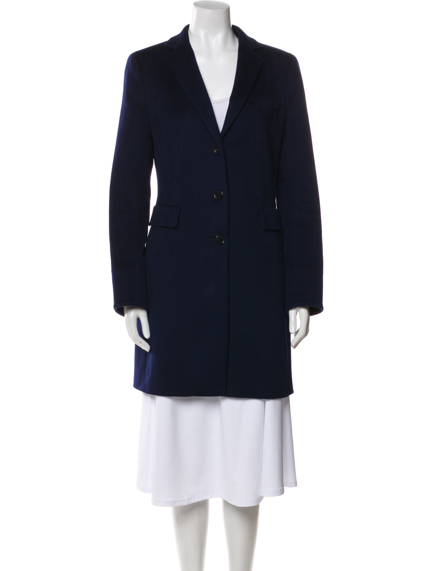 Akris Punto Wool Peacoat