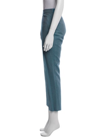 Akris Punto Printed Straight Leg Pants