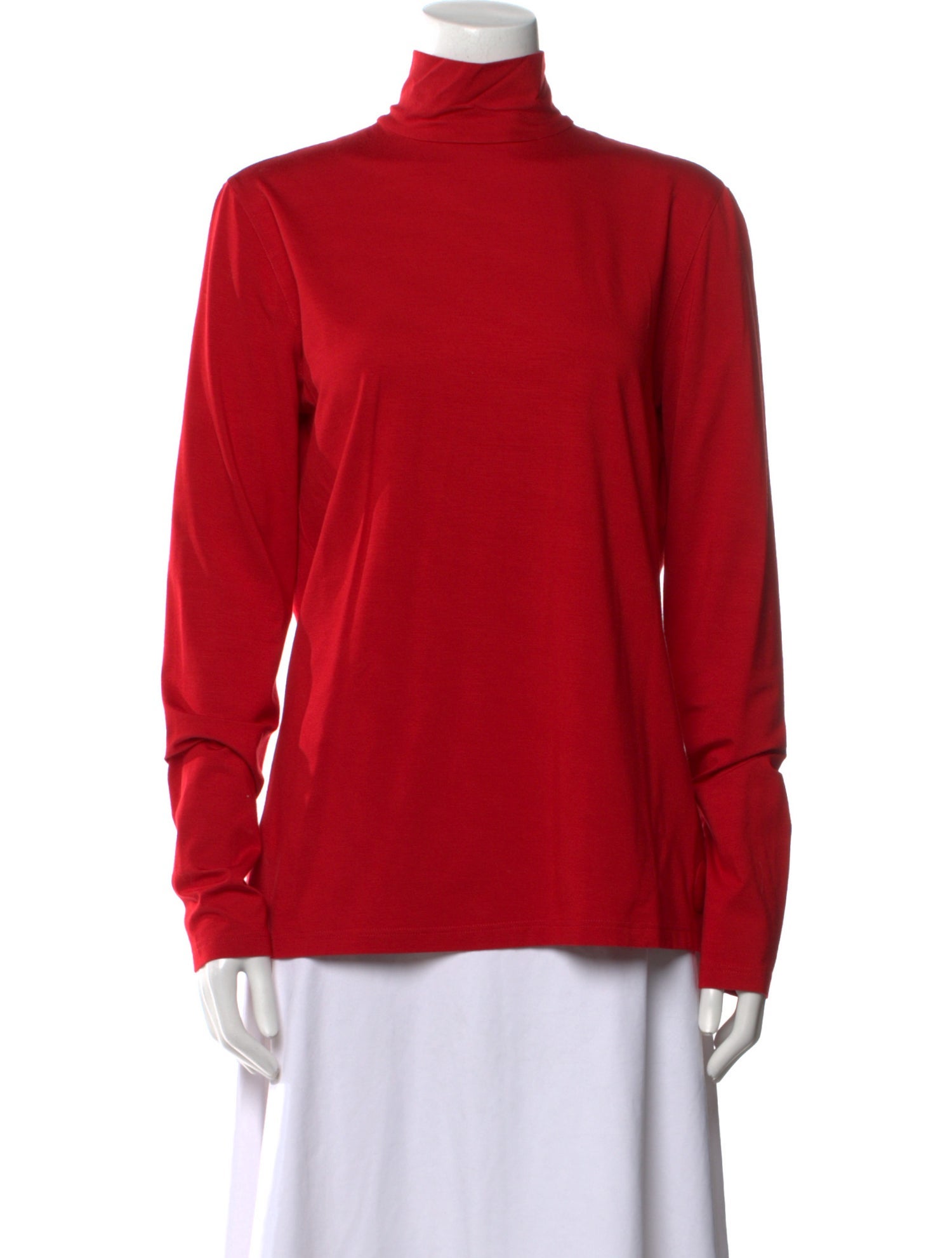 Akris Punto Mock Neck Long Sleeve Sweatshirt