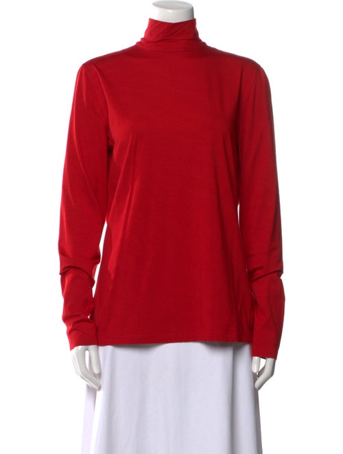 Akris Punto Mock Neck Long Sleeve Sweatshirt