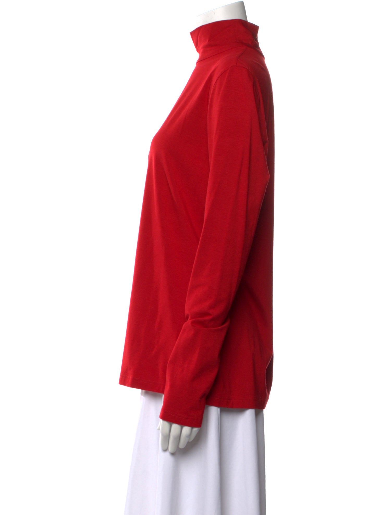 Akris Punto Mock Neck Long Sleeve Sweatshirt