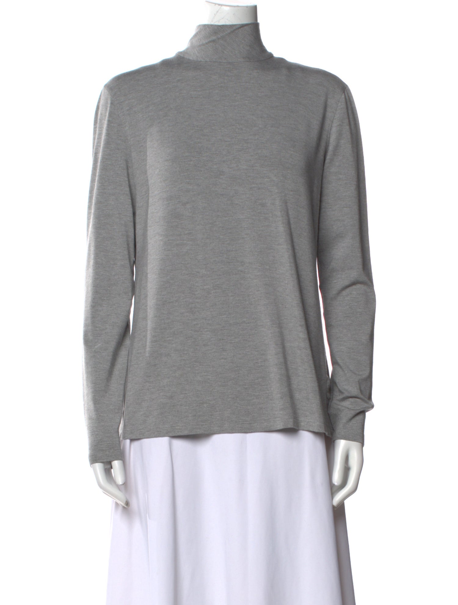 Akris Punto Turtleneck Long Sleeve Sweatshirt