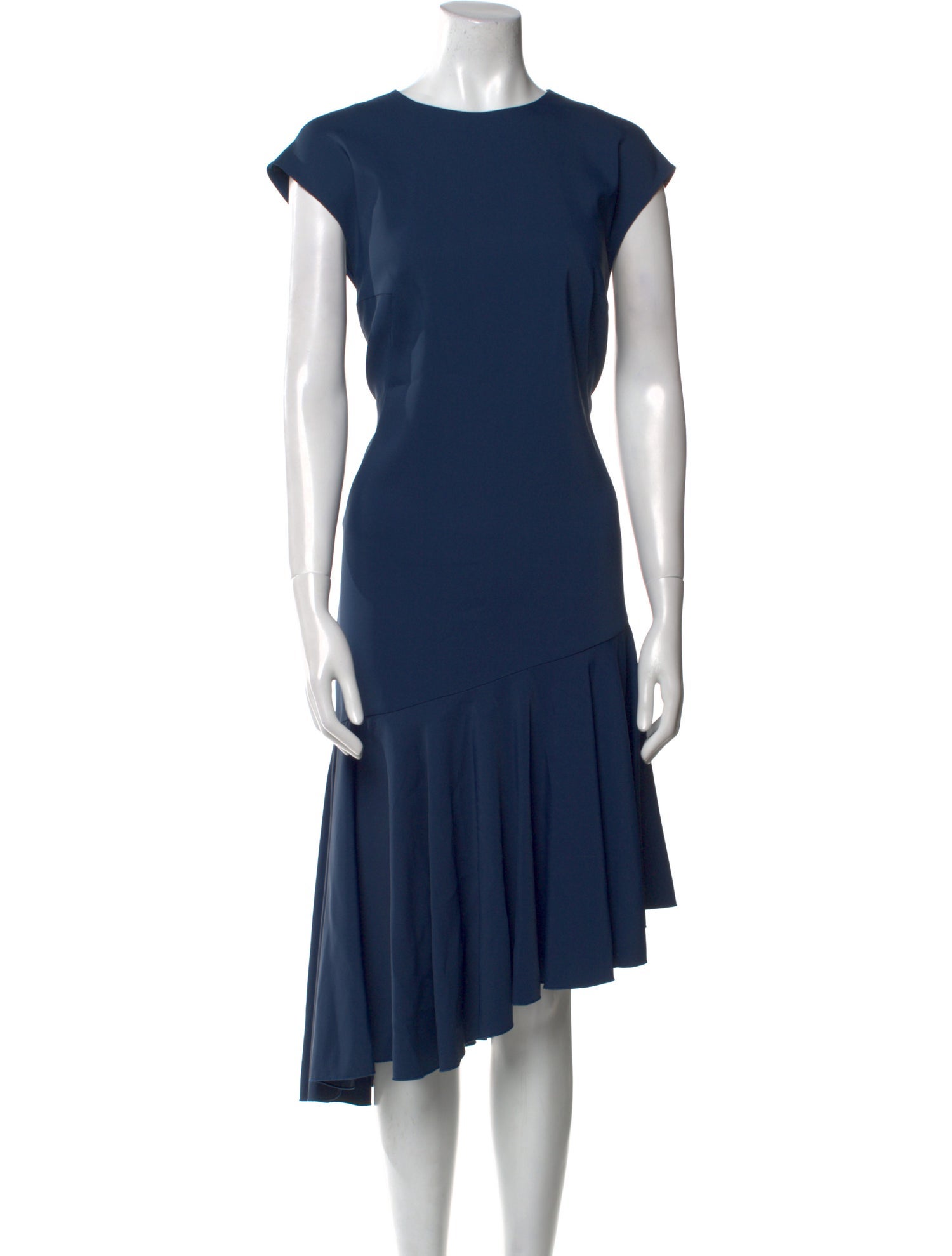 Akris Punto Crew Neck Long Dress