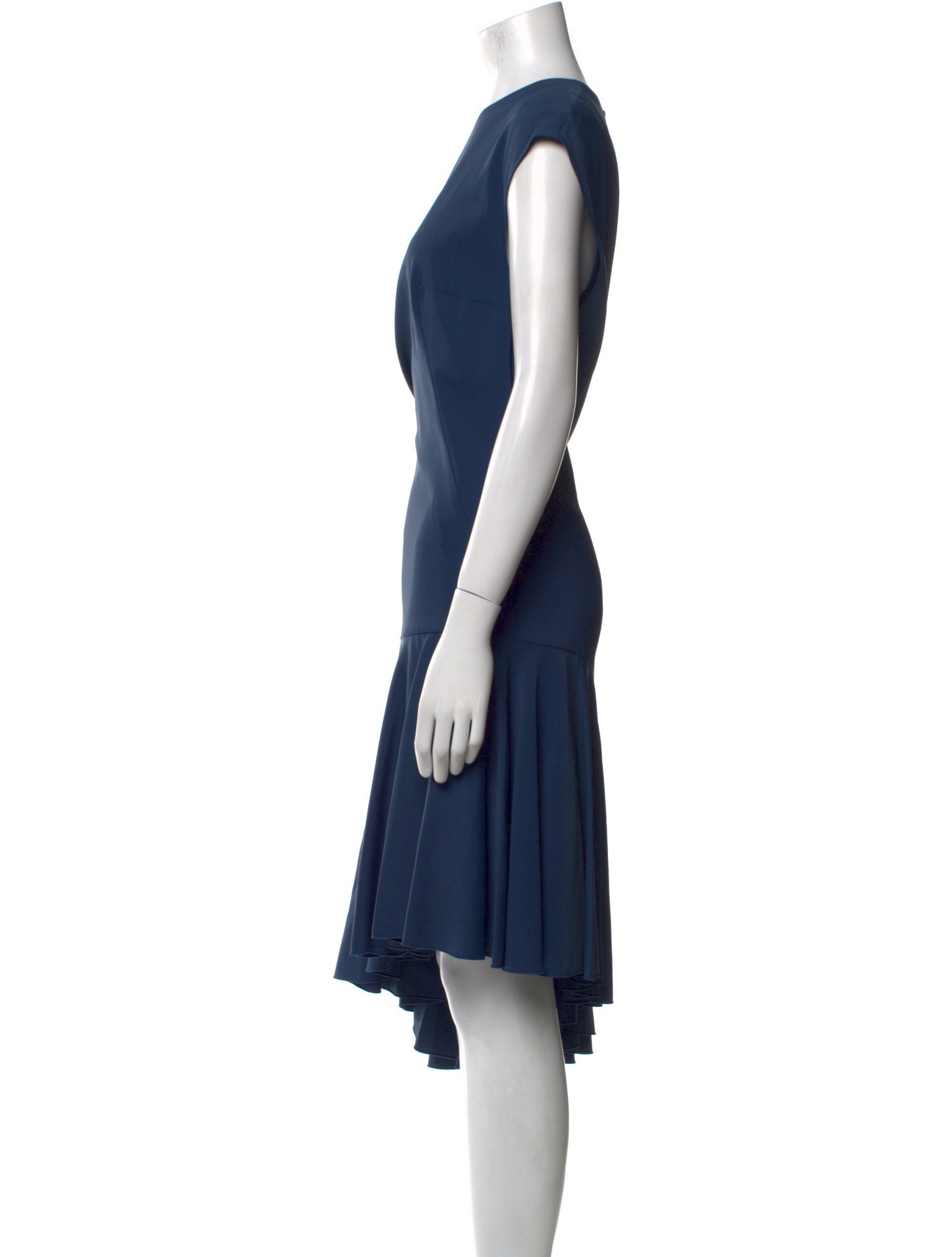 Akris Punto Crew Neck Long Dress