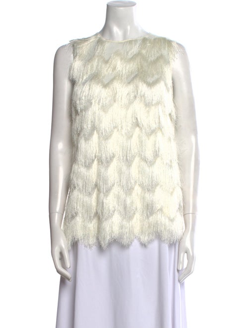 Akris Punto Bateau Neckline Sleeveless Blouse