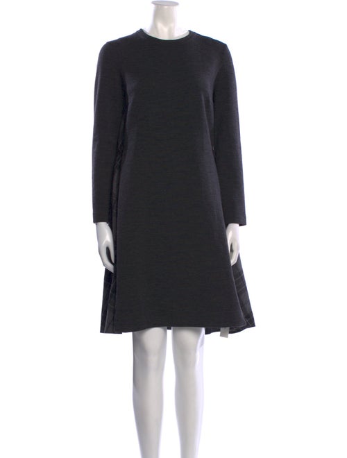 Akris Punto Crew Neck Knee-Length Dress