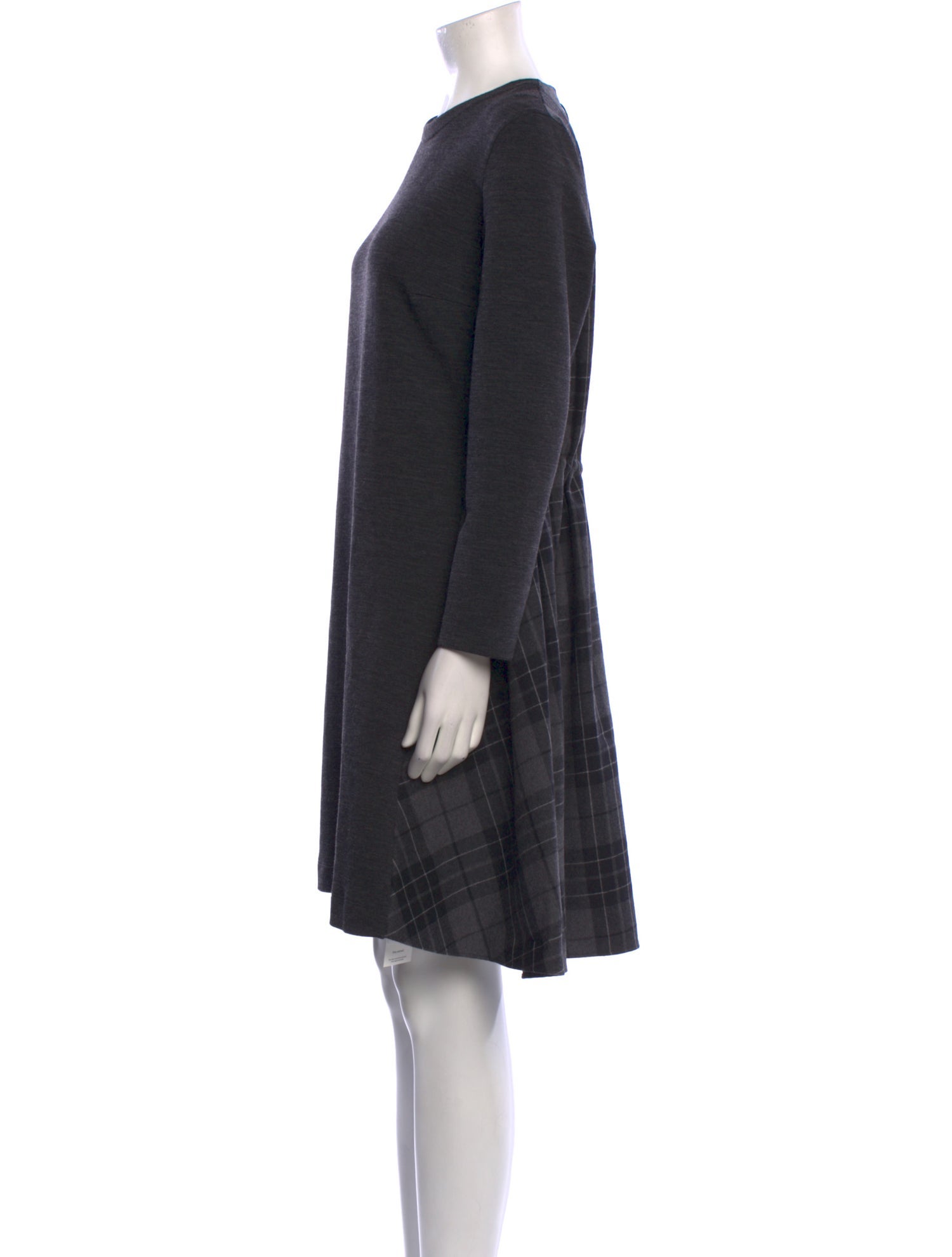 Akris Punto Crew Neck Knee-Length Dress