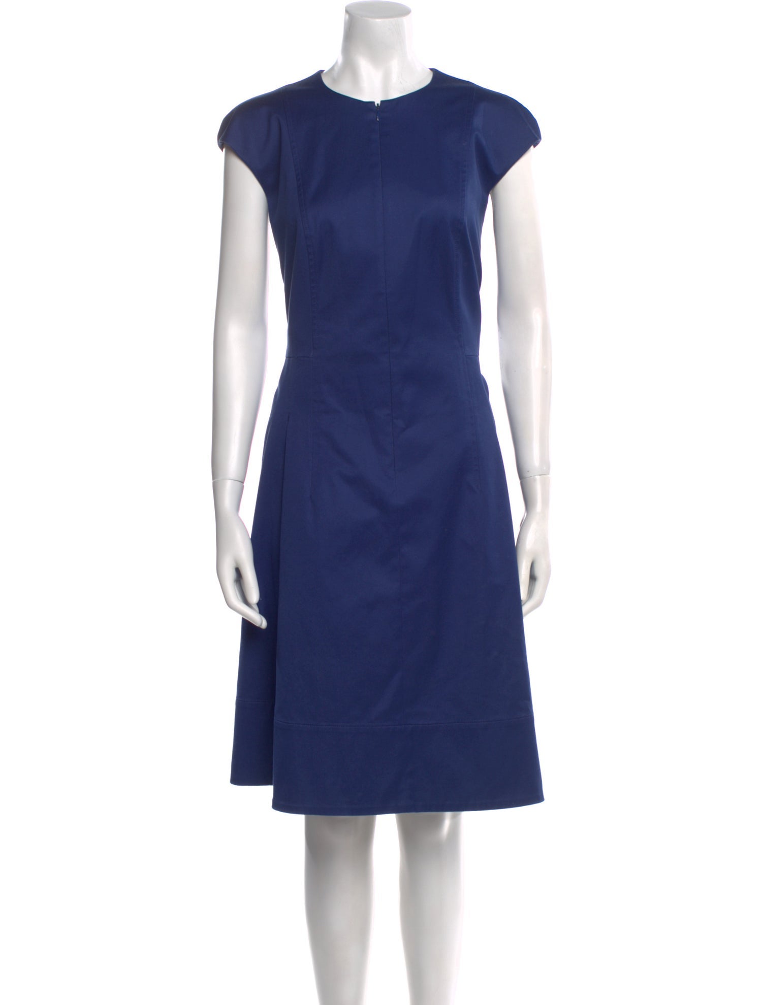 Akris Punto Crew Neck Knee-Length Dress