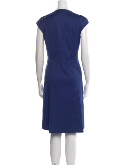 Akris Punto Crew Neck Knee-Length Dress