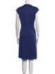 Akris Punto Crew Neck Knee-Length Dress