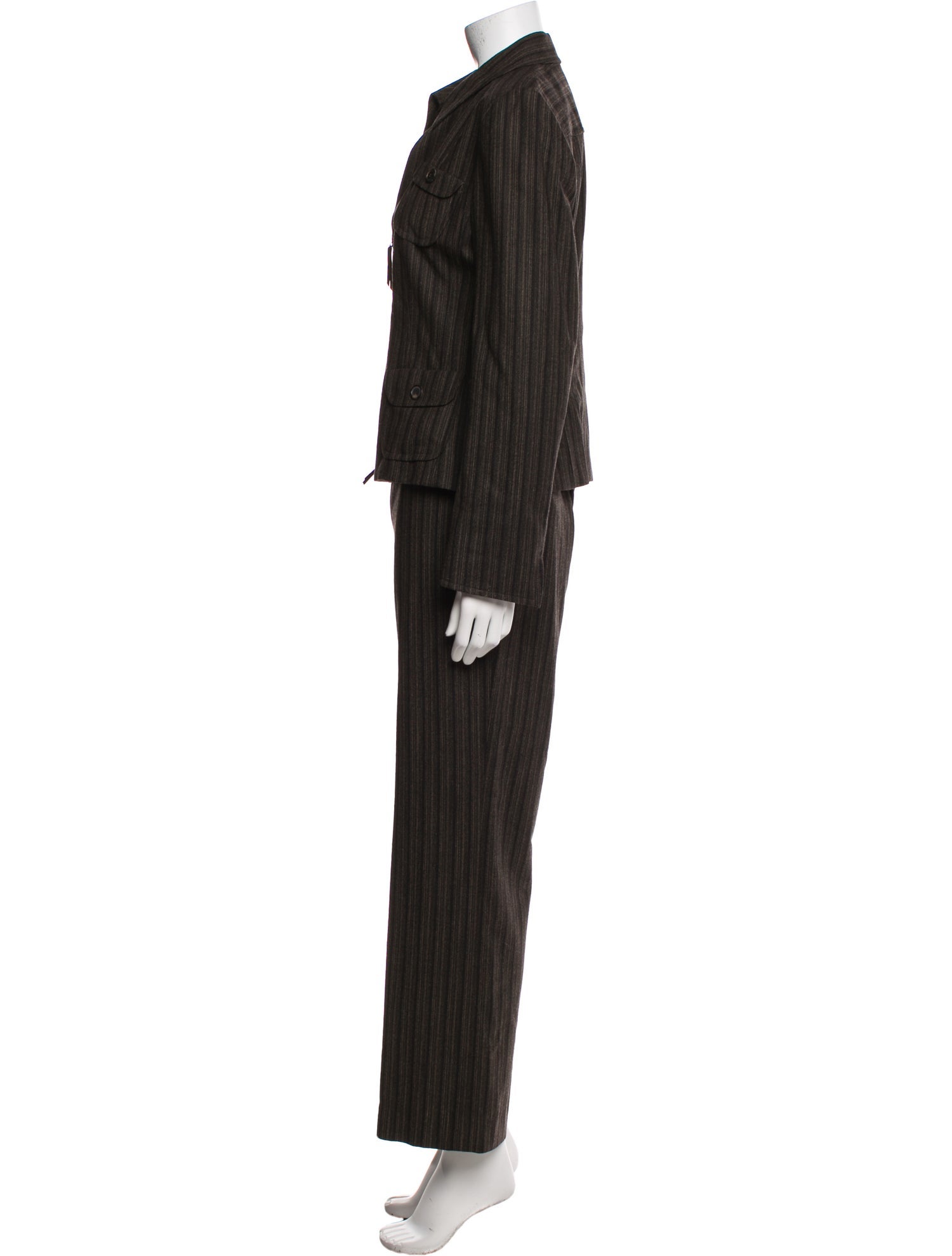 Akris Punto Vintage Wool Pantsuit