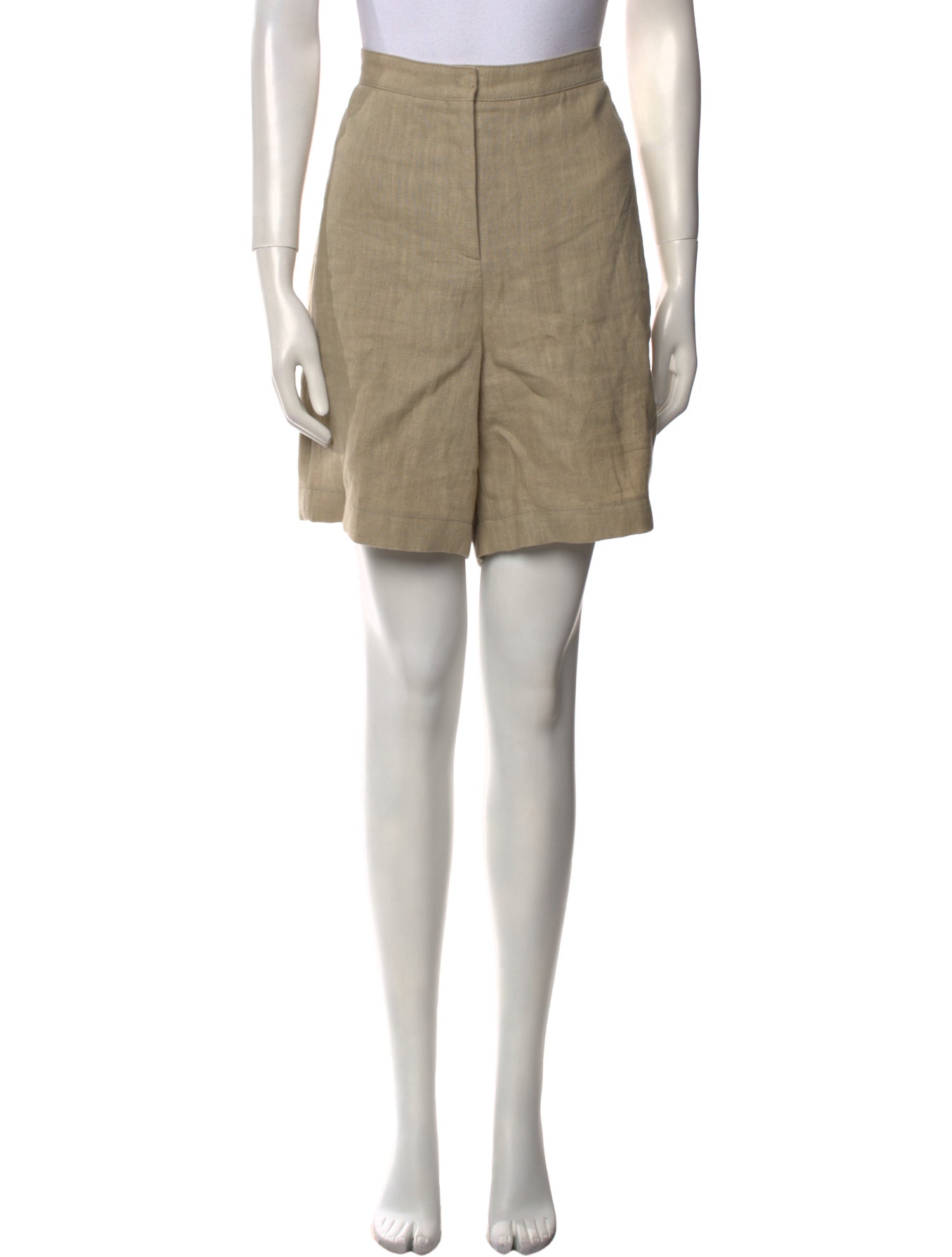 Akris Punto Linen Mini Shorts