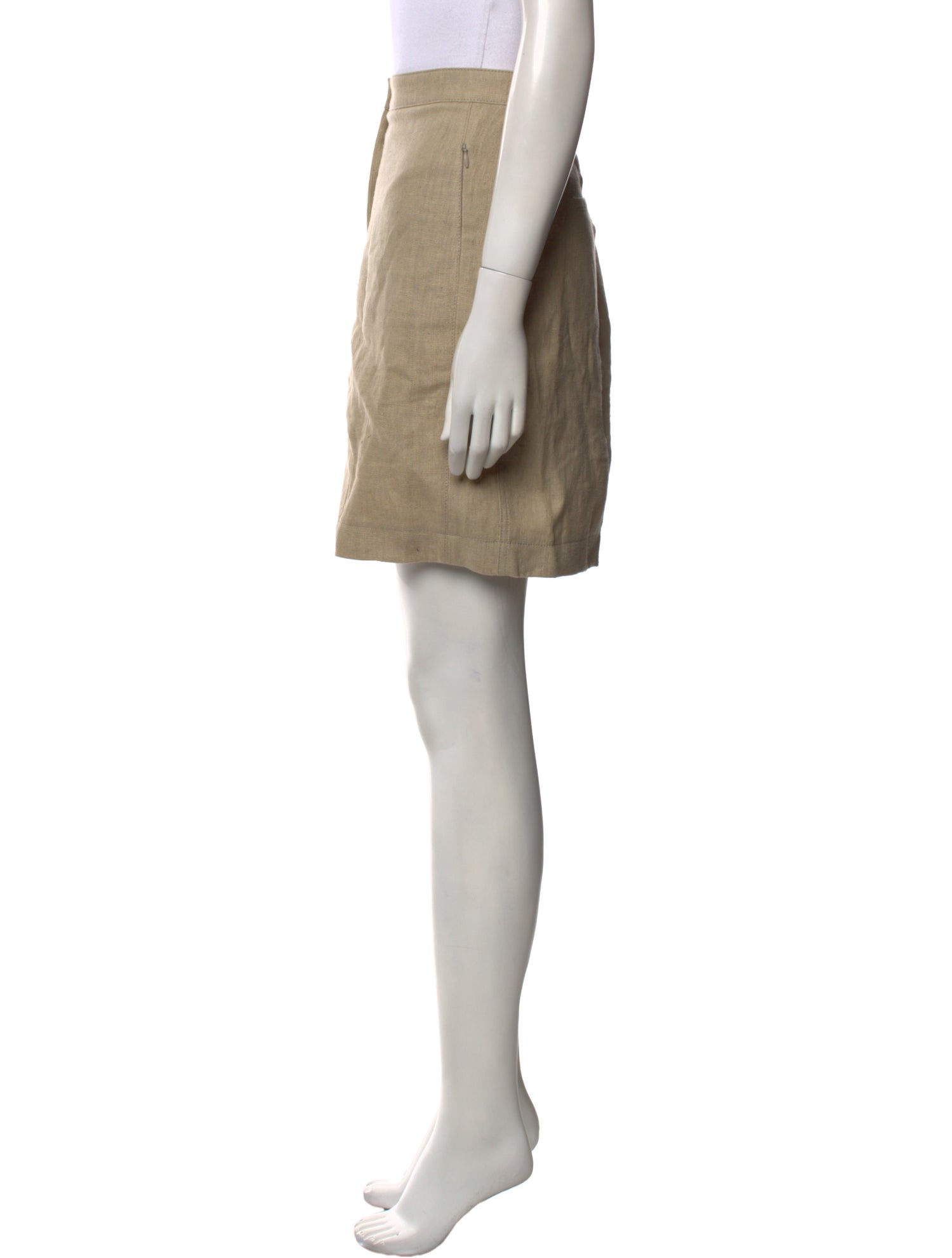 Akris Punto Linen Mini Shorts