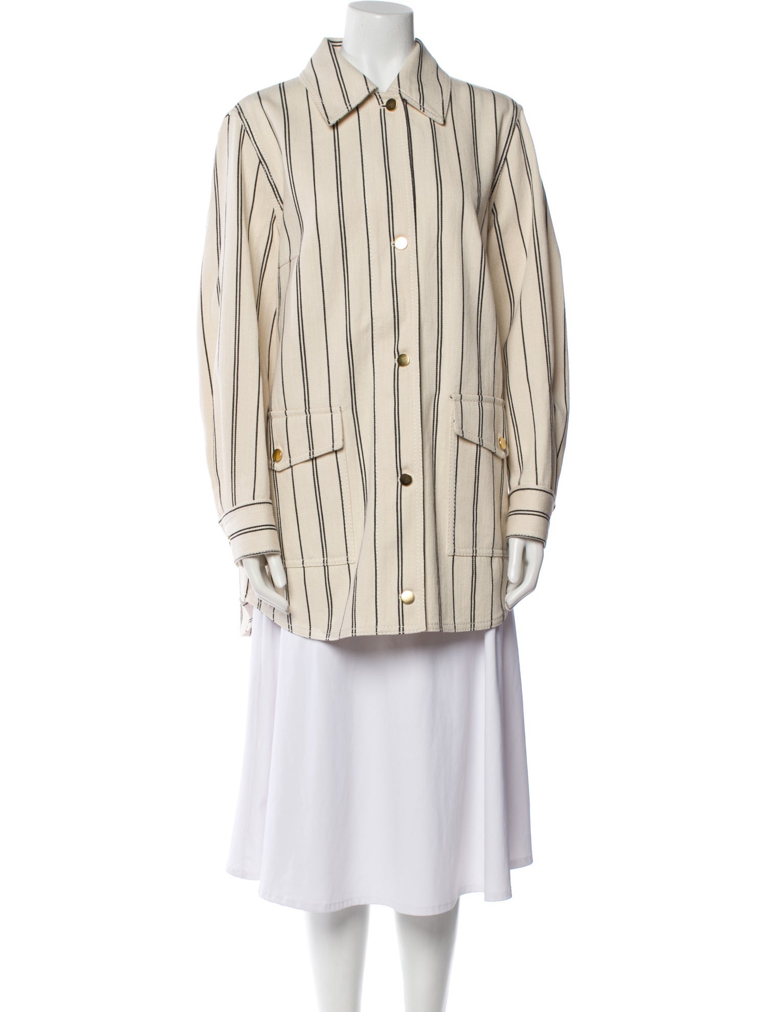 Akris Punto Striped Jacket