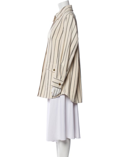 Akris Punto Striped Jacket