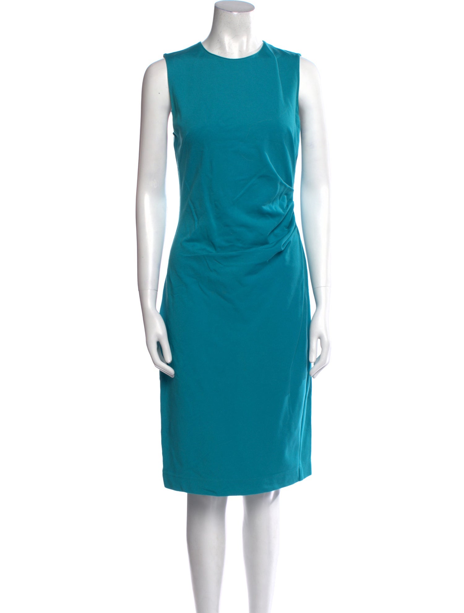 Akris Punto Crew Neck Knee-Length Dress