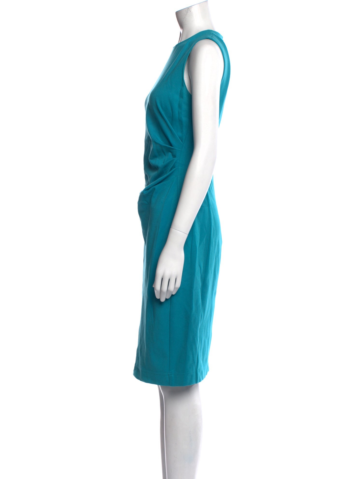 Akris Punto Crew Neck Knee-Length Dress