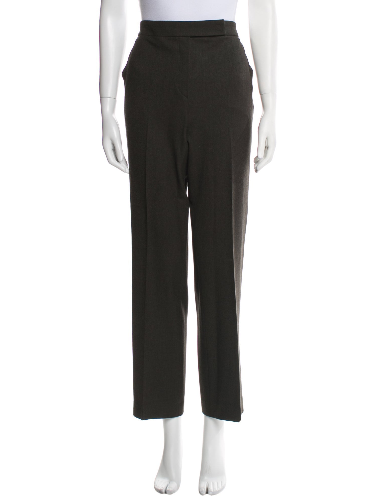 Akris Punto Wool Straight Leg Pants