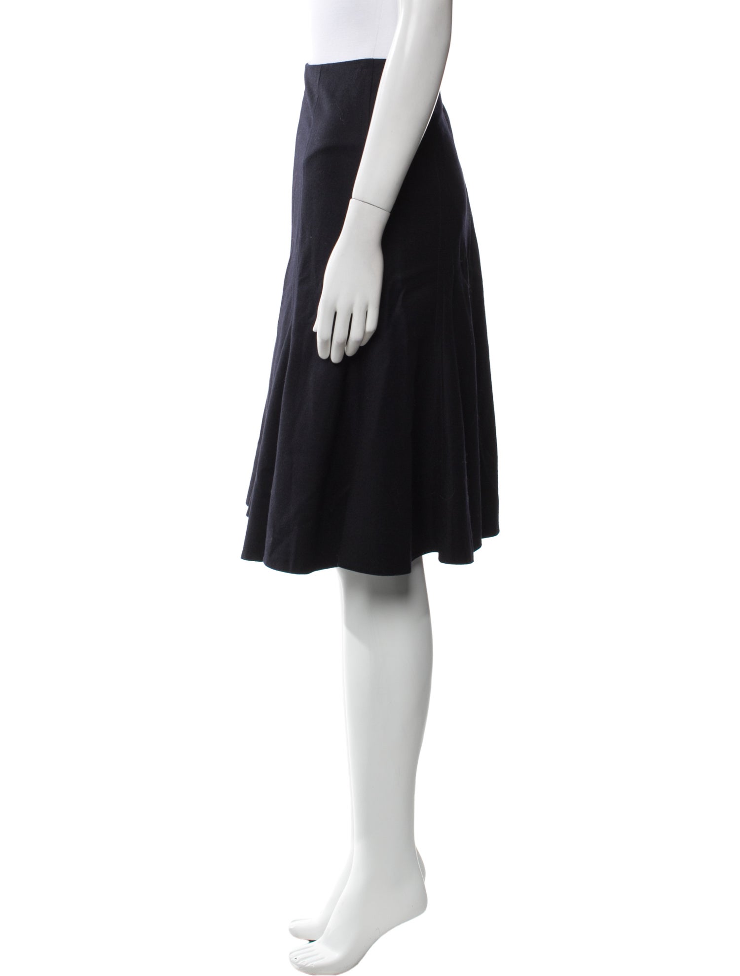 Akris Punto Wool Knee-Length Skirt w/ Tags