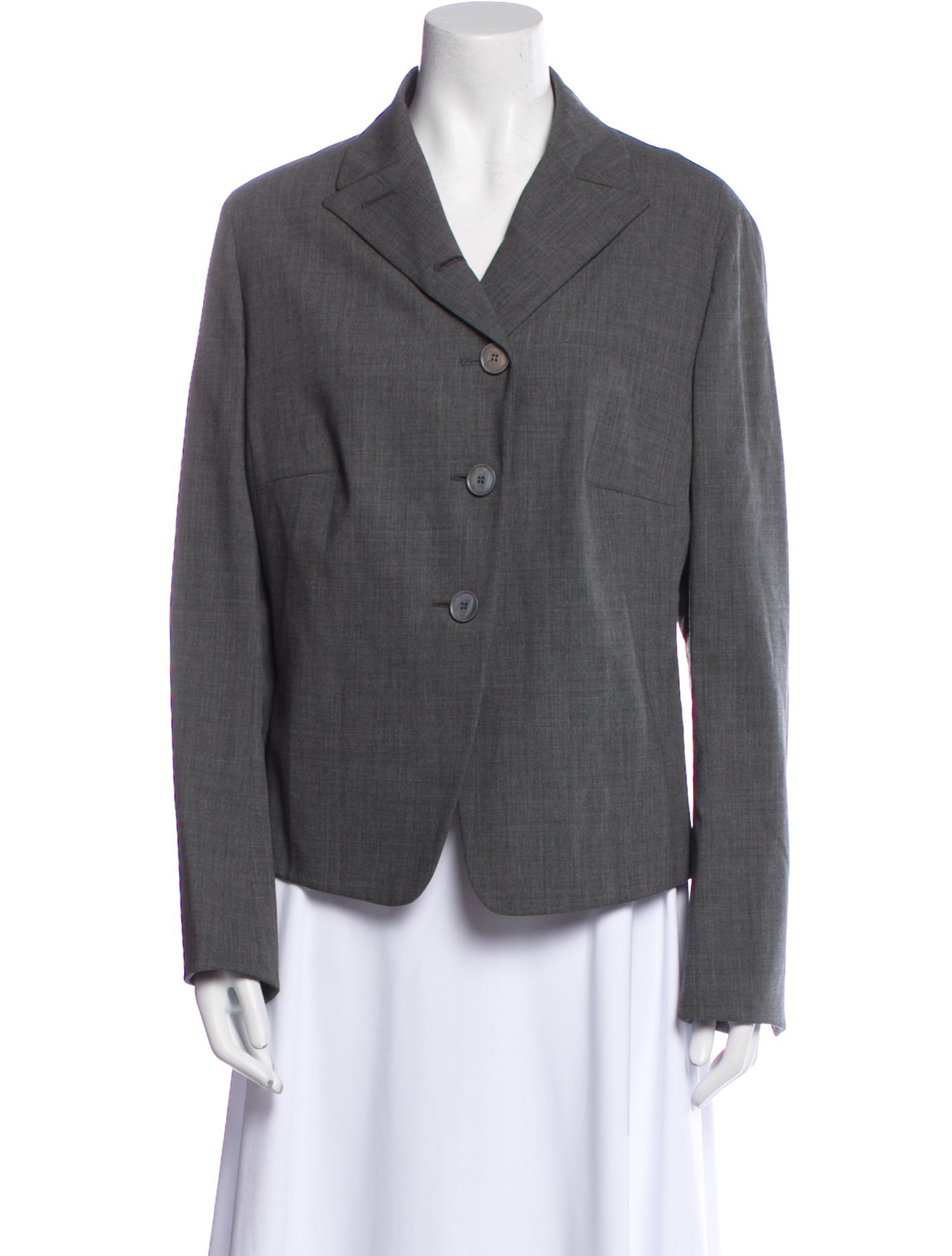 Akris Punto Wool Striped Blazer