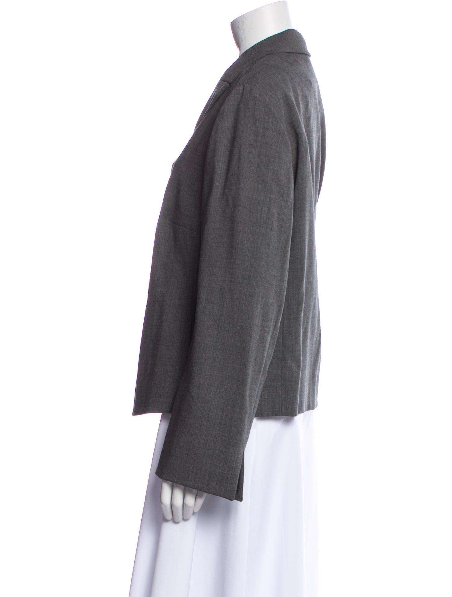 Akris Punto Wool Striped Blazer