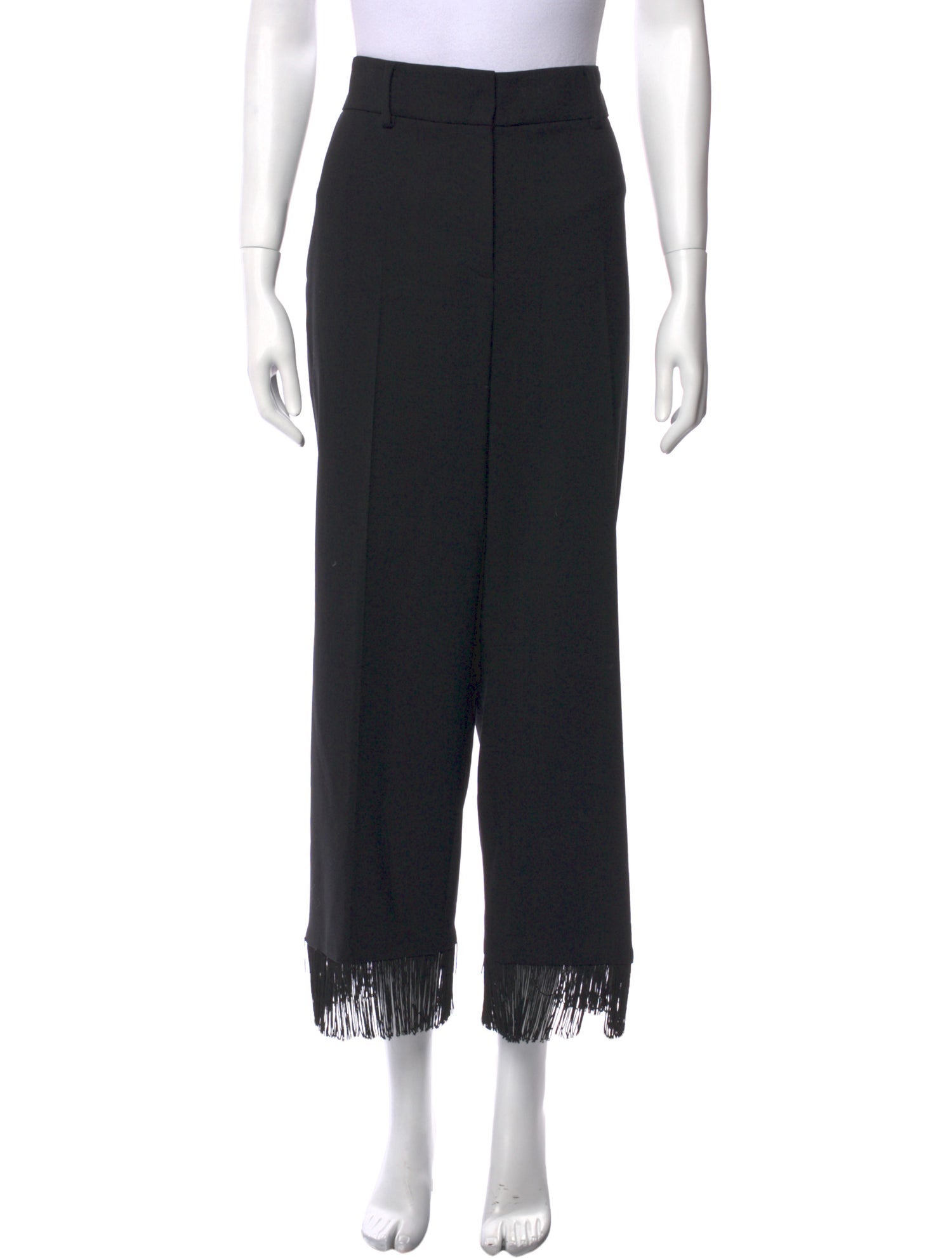 Akris Punto Virgin Wool Wide Leg Pants