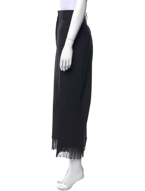 Akris Punto Virgin Wool Wide Leg Pants