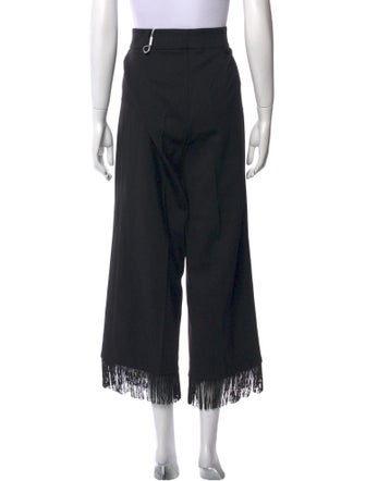 Akris Punto Virgin Wool Wide Leg Pants