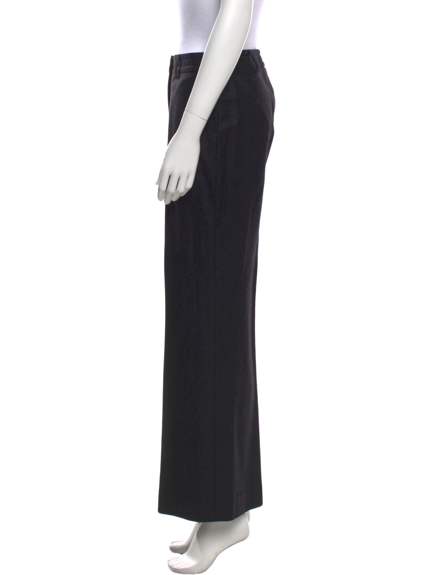 Akris Punto Wool Wide Leg Pants