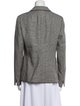 Akris Punto Wool Houndstooth Print Blazer