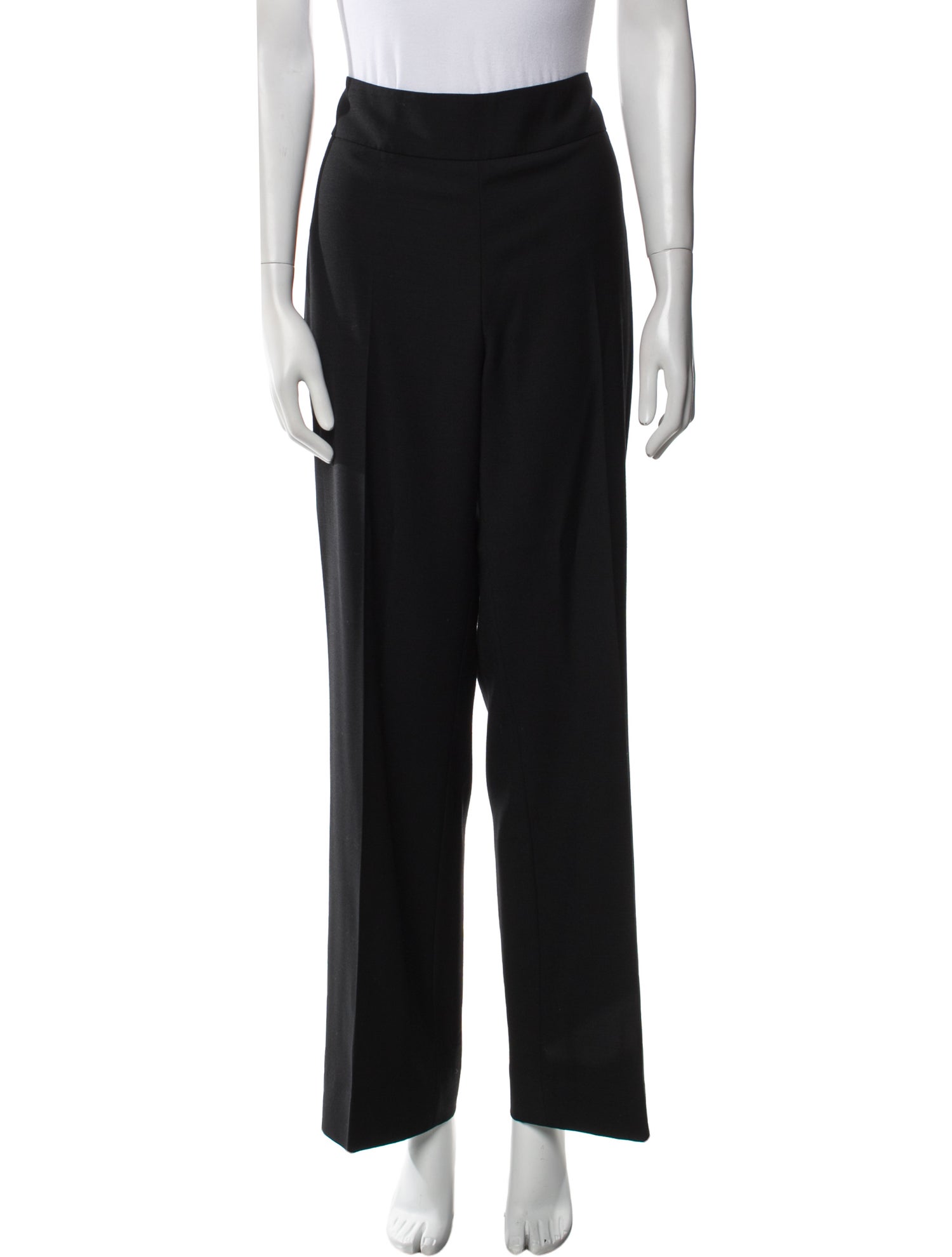 Akris Punto Wool Wide Leg Pants
