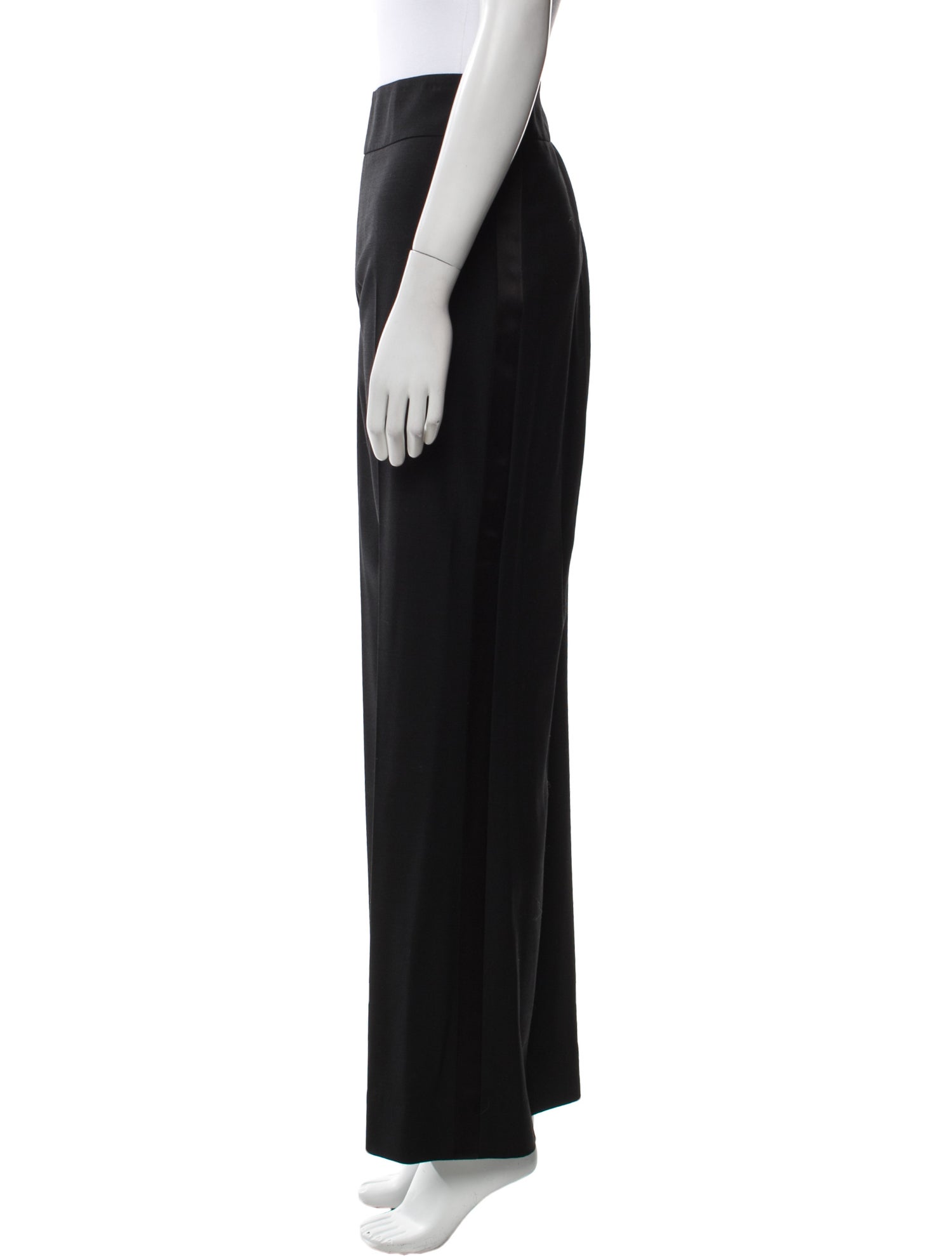 Akris Punto Wool Wide Leg Pants