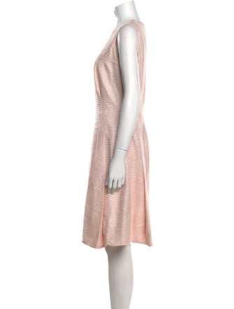 Akris Punto Silk Knee-Length Dress